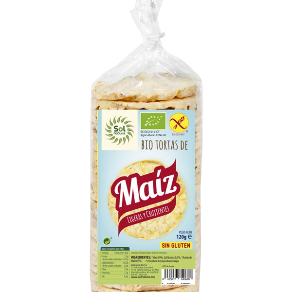 Tortas De Maíz 120g